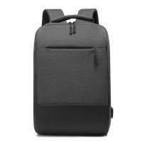 High quality business backpack with USB  charger nylon waterproof Anti theft back pack Smart laptop backpack with USB Charging